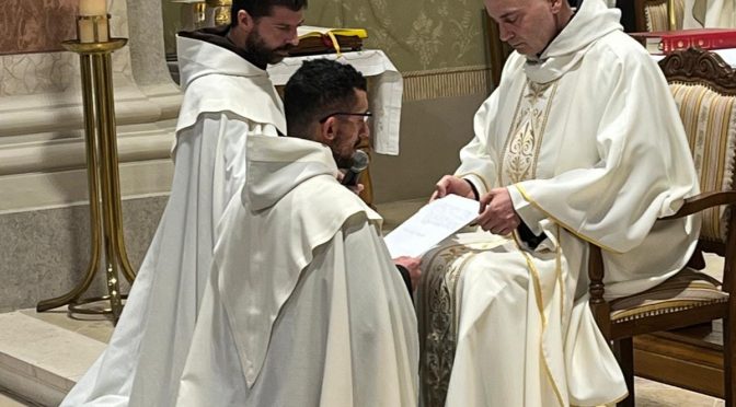 Br. Leopold položio doživotne zavjete